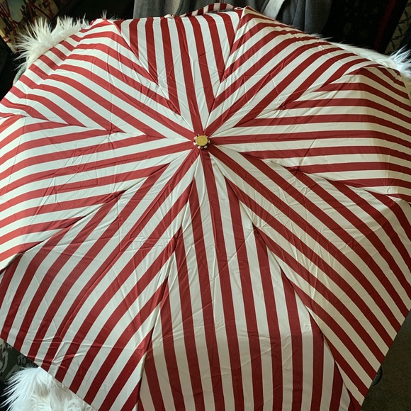🎊Sold🎊Marc Jacobs White/Red Striped Umbrella - Picture 5 of 8